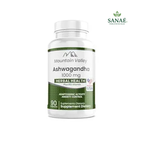 ASHWAGANDHA | 1.000 MG (Hierba Adaptogena India Anti Estrés)